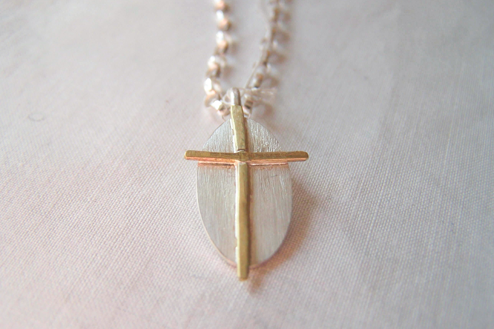Silber, Goldkreuz